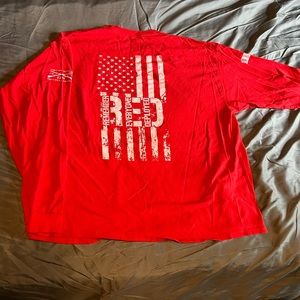 Grunt Style Long Sleeve R.E.D. Shirt, XXL